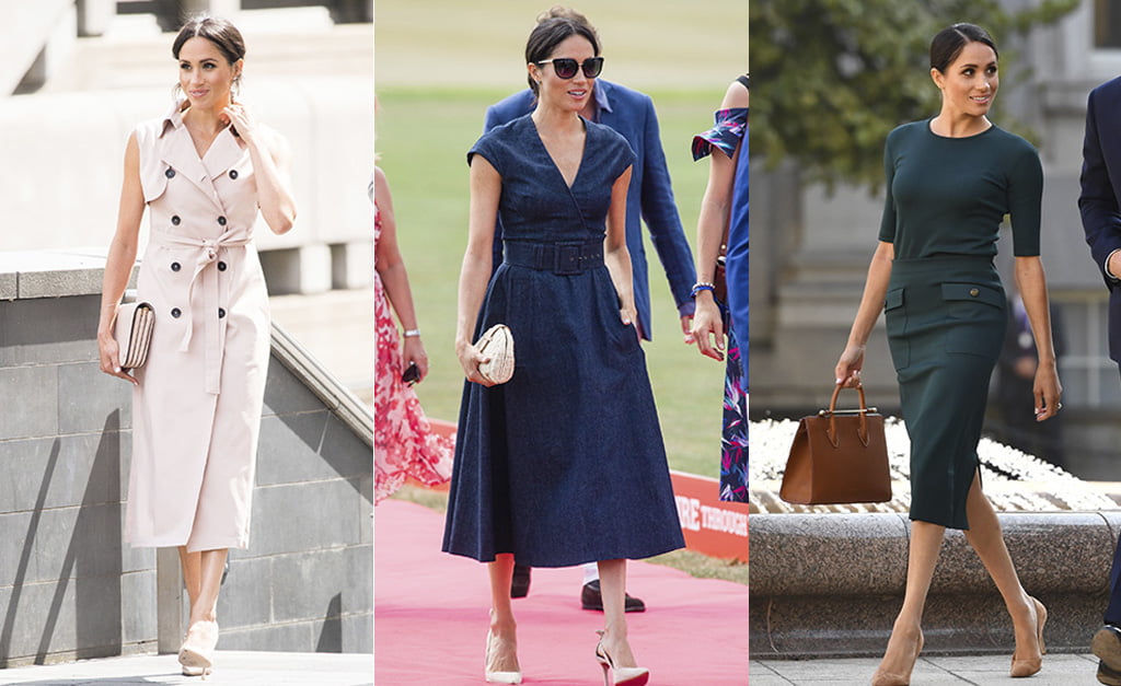 look básico Meghan Markle