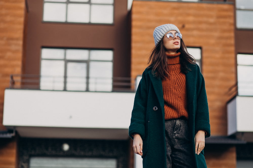 tendências outono inverno para Casacos de lã oversized