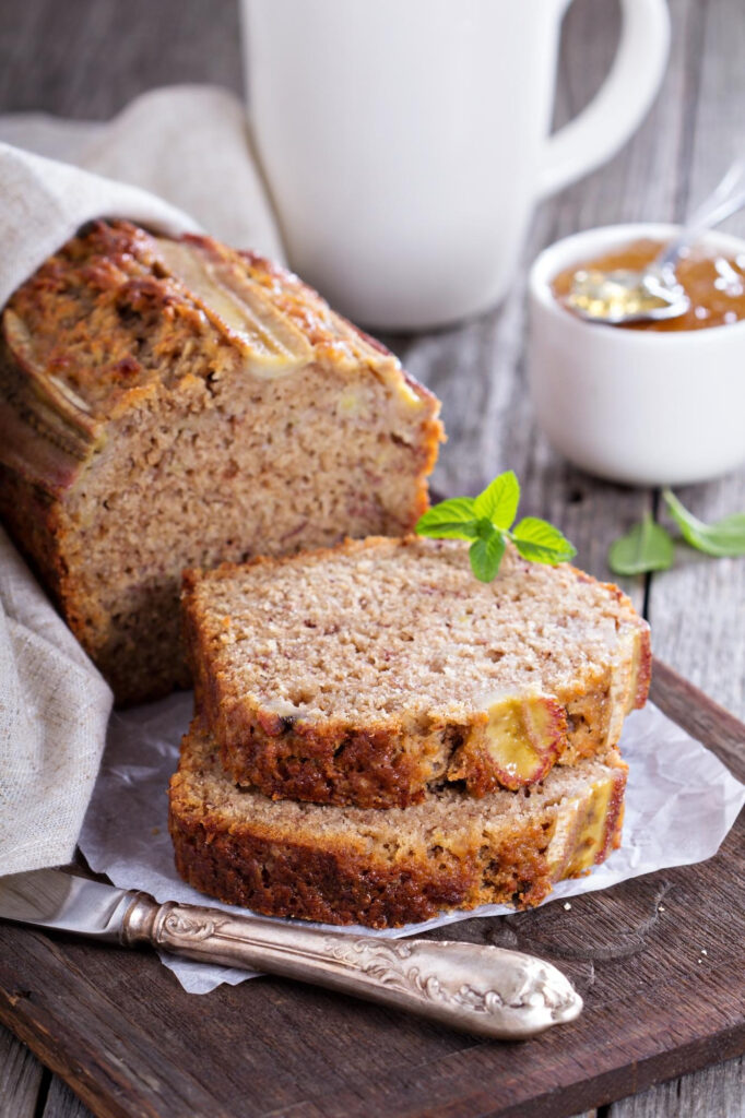 receita de bolo de banana com farinha de aveia