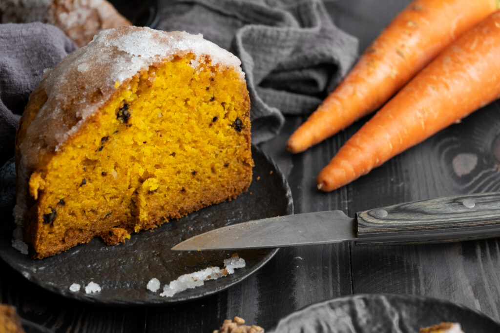 bolo de cenoura com farinha de aveia