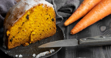 bolo de cenoura com farinha de aveia