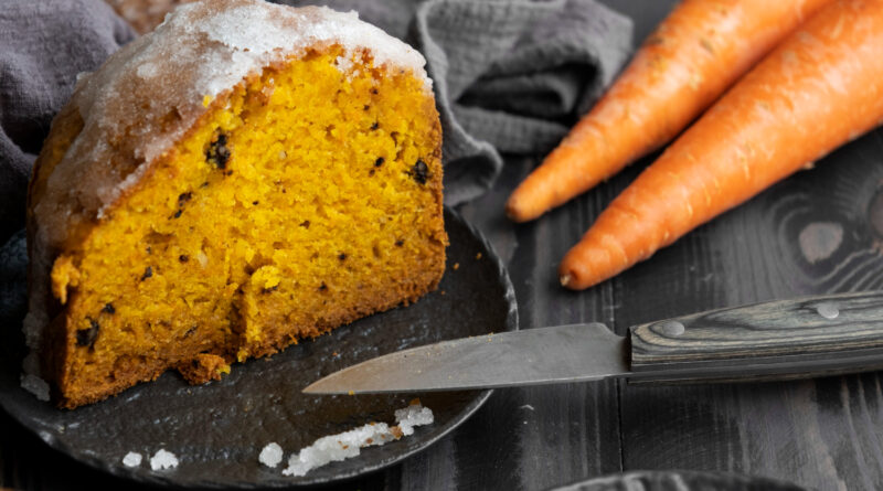 bolo de cenoura com farinha de aveia