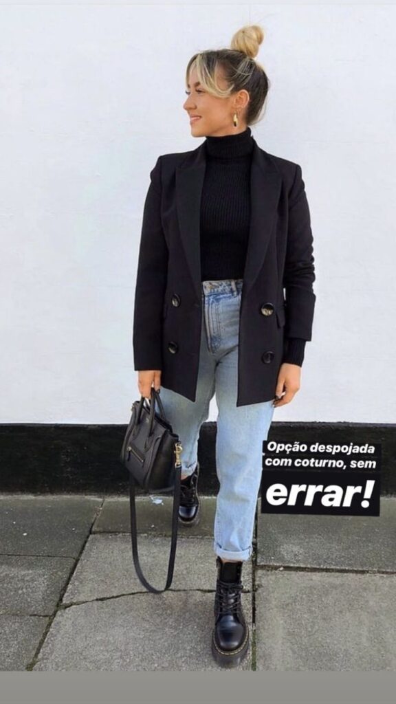 estilo gringa com jeans