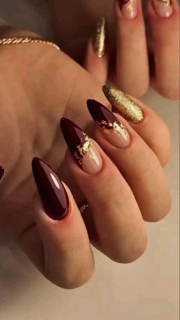 unhas vermelhas