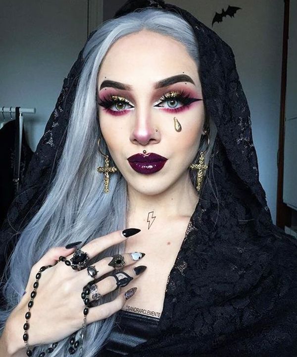 MAKE BRUXA SEXY HALLOWEEN - WITCH MAKEUP 