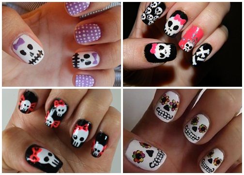 unhas de halloween,Halloween