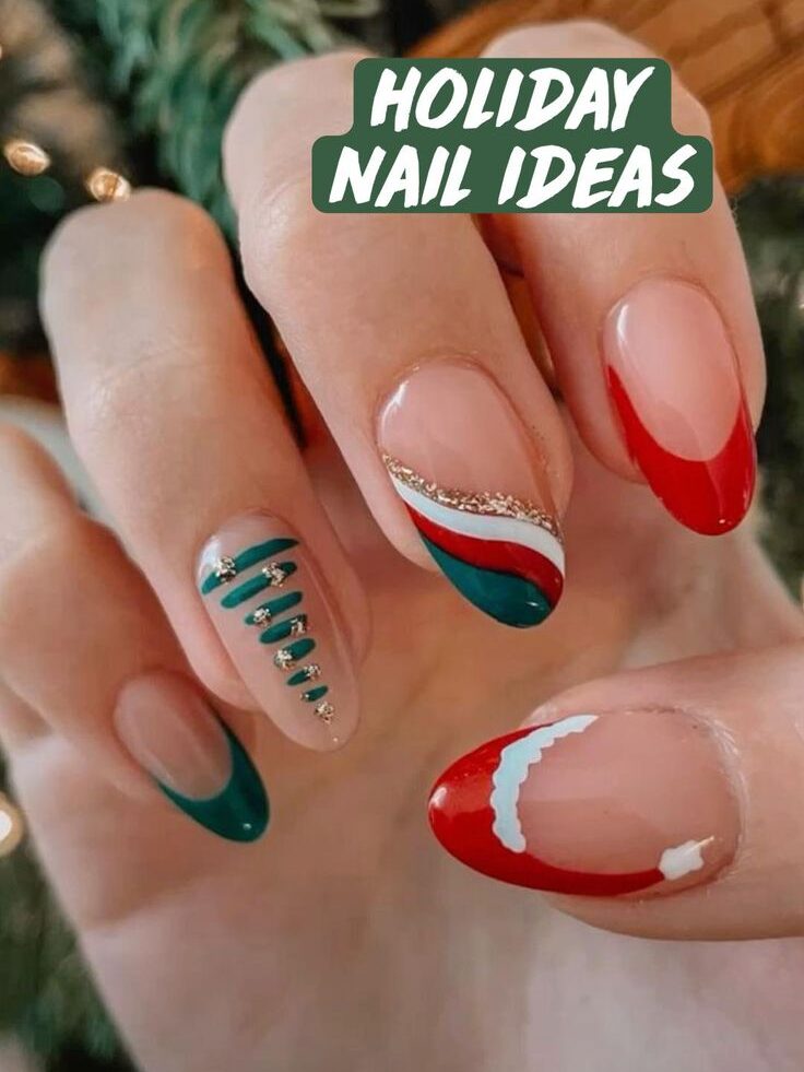 unhas de natal,unhas para o natal