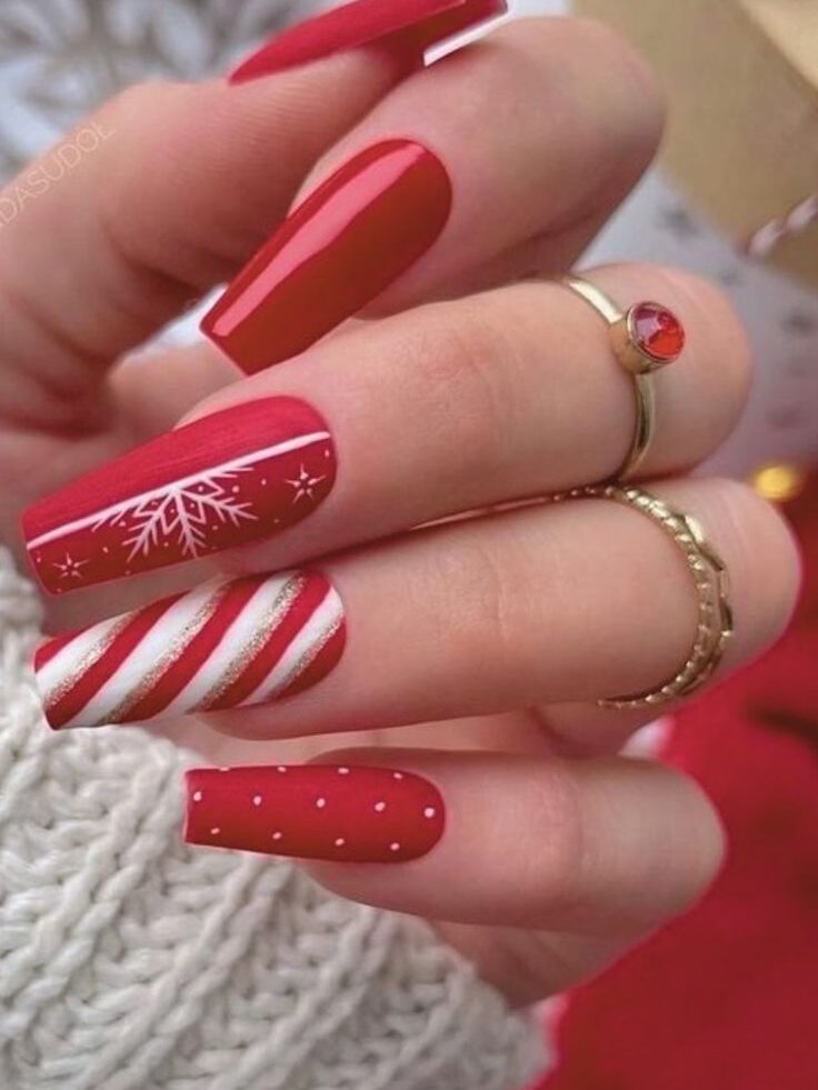 unhas de natal,unhas para o natal