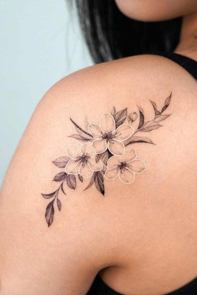 Tatuagens Femininas,tattoos femininas,tatuagens minimalistas,Tattoos florais