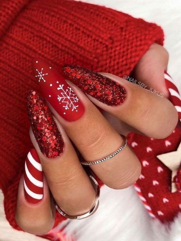 unhas de natal,unhas para o natal