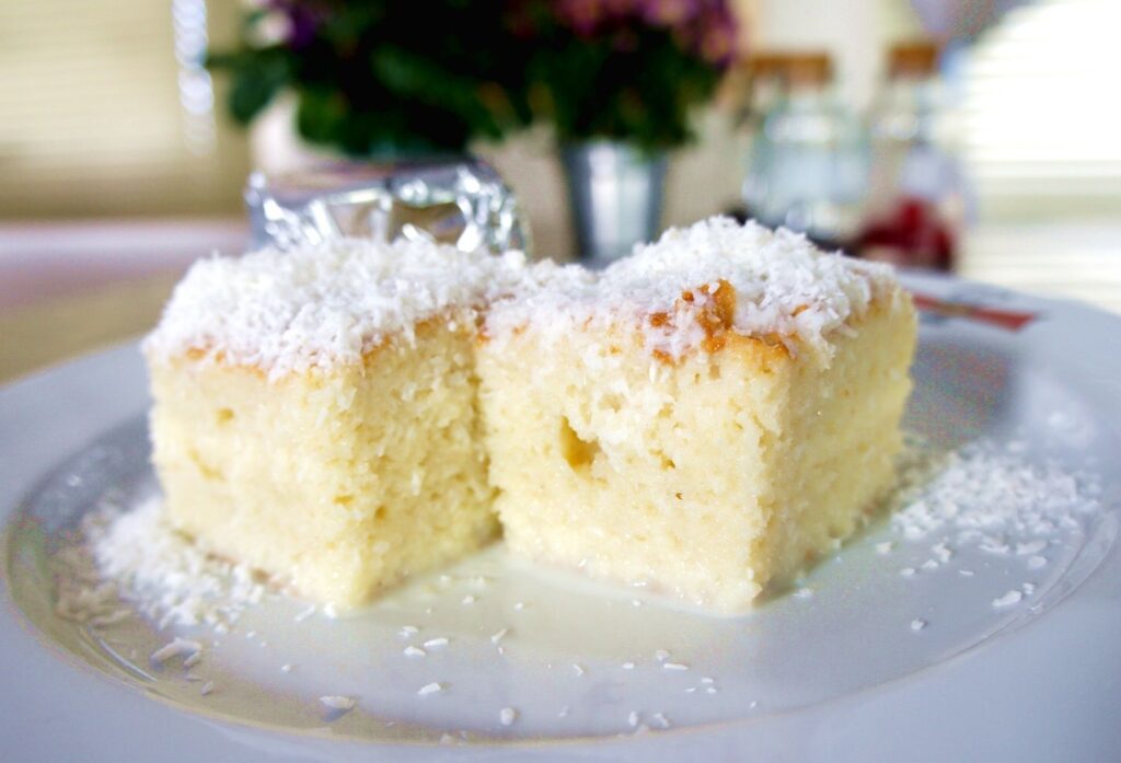 Bolo de Batata Doce com Coco