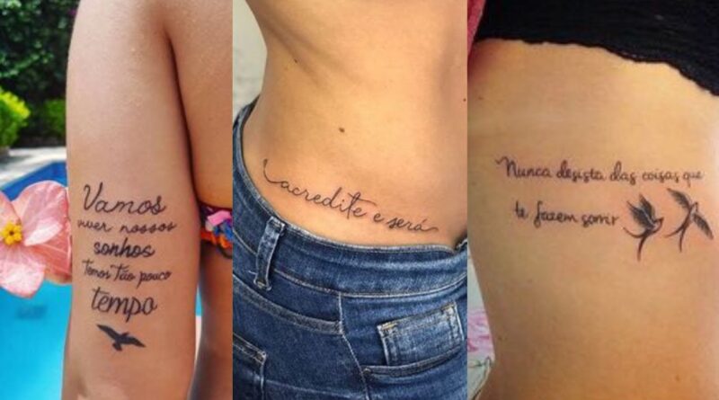 frases de tatuagem feminina