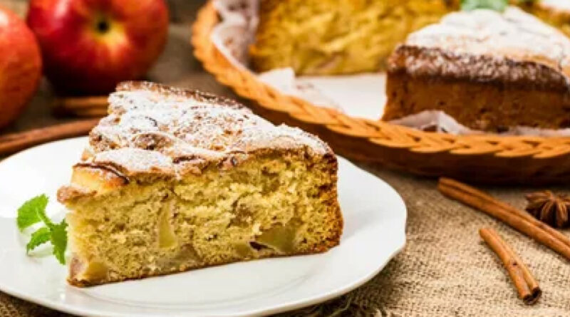 receita de bolo de maçã