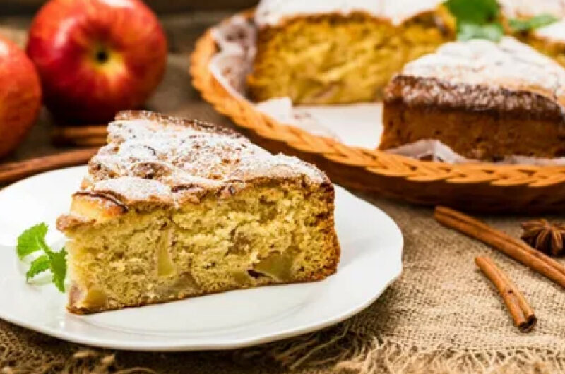 Receita de bolo de maçã