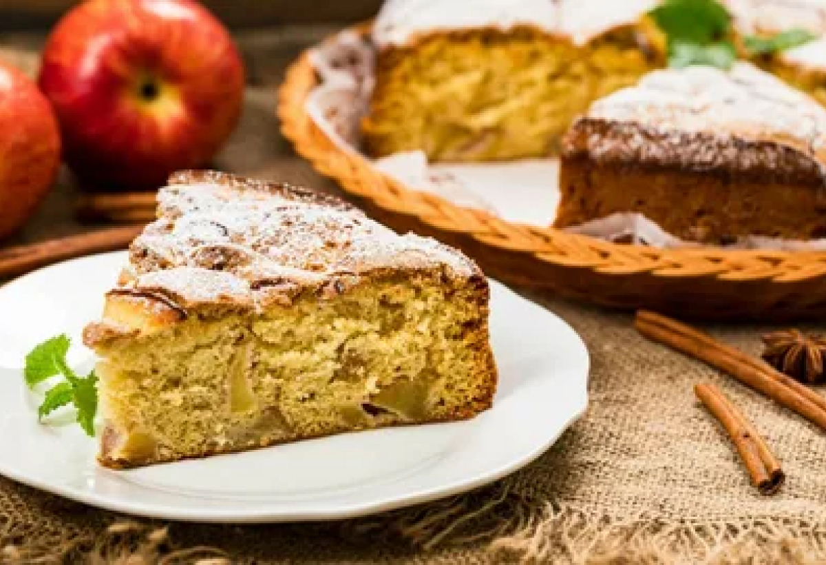 Receita de bolo de maçã