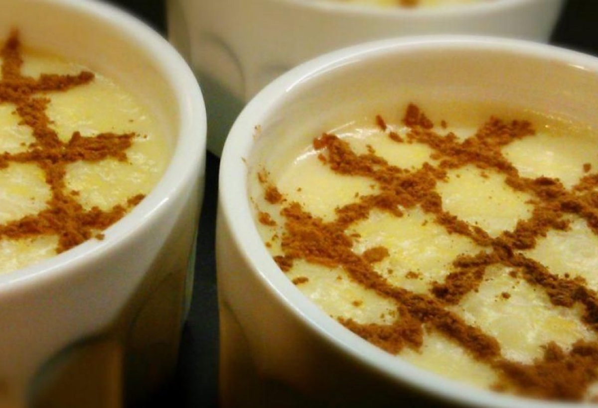 Receita de arroz doce cremoso da vovó