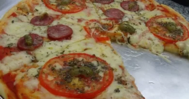 pizza caseira
